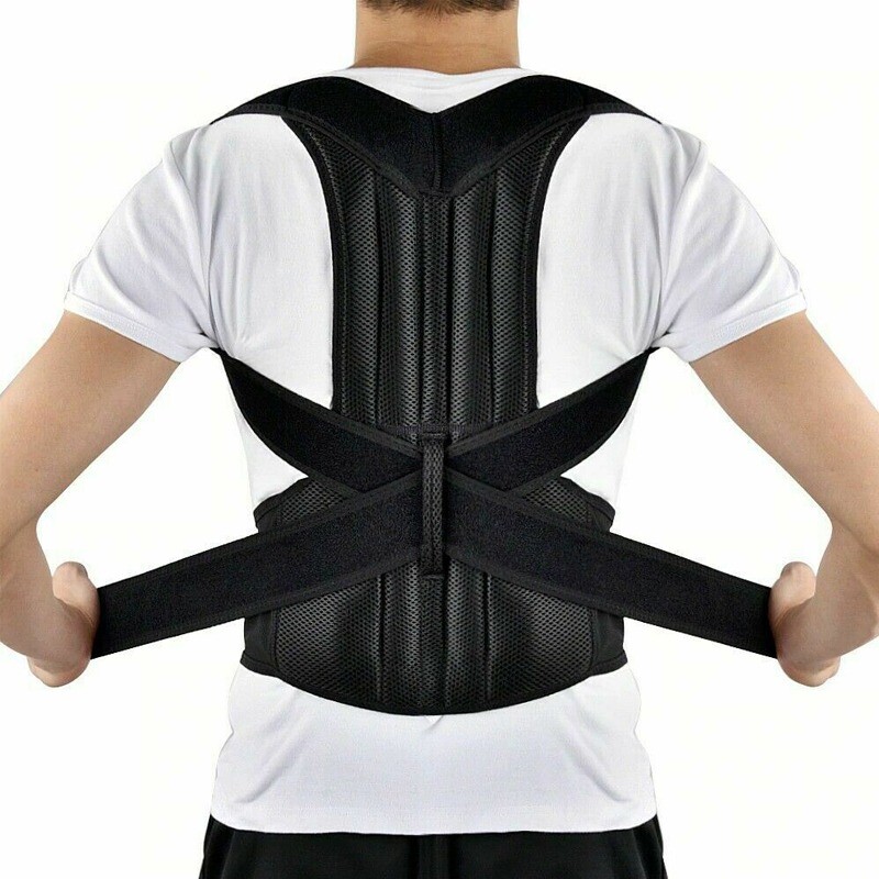 Waist Support Belt Lumbar Back Brace For Men Women Heavy Work Pain Relief Corset