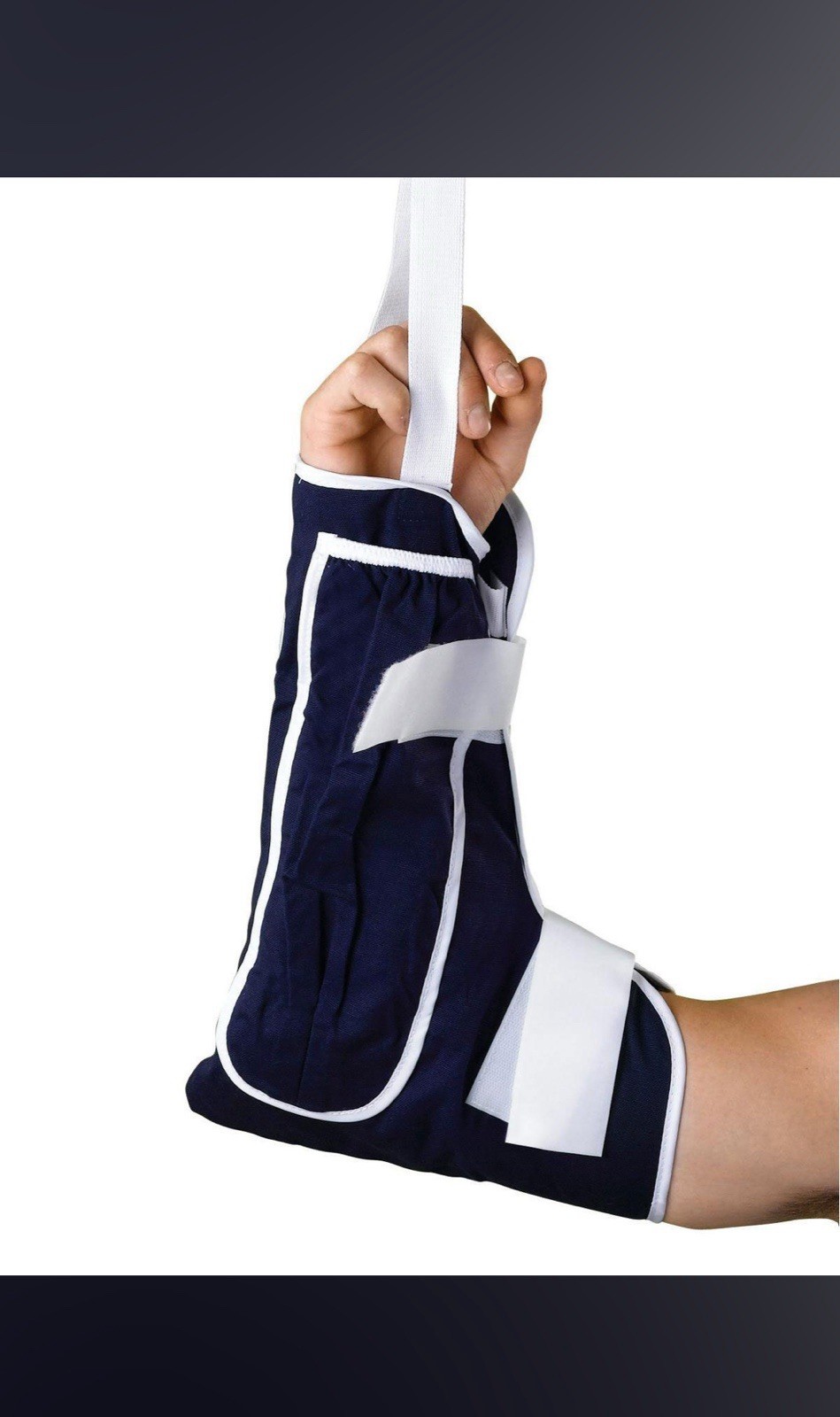 Medline Elevator Arm Sling Small Navy White ORT11600S for Arm Support Orthopedic