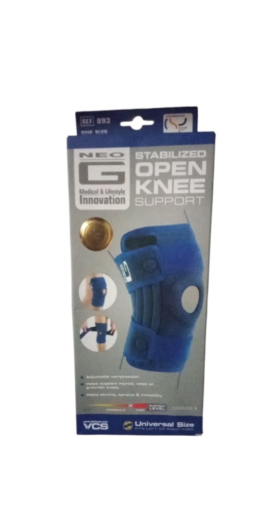 Neo G Stabilized Knee Brace Support – Class 1 Medical Device Damaged Box
