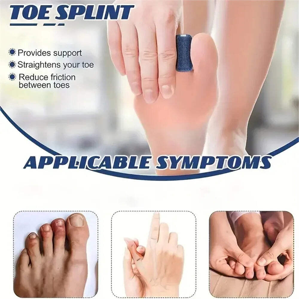1pcs Toe Splint Toe Straightener For Hammer Toe Brace Hammertoe Splint Toe Wrap
