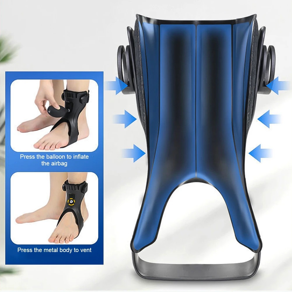 Drop Foot Brace AFO Ankle Strap Support Orthosis for Stroke Hemiplegia Walking
