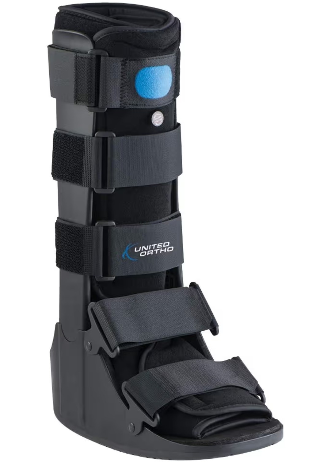 United Ortho Air Cam Walker Fracture Boot, Medium, Black (Medium (Pack of 1))