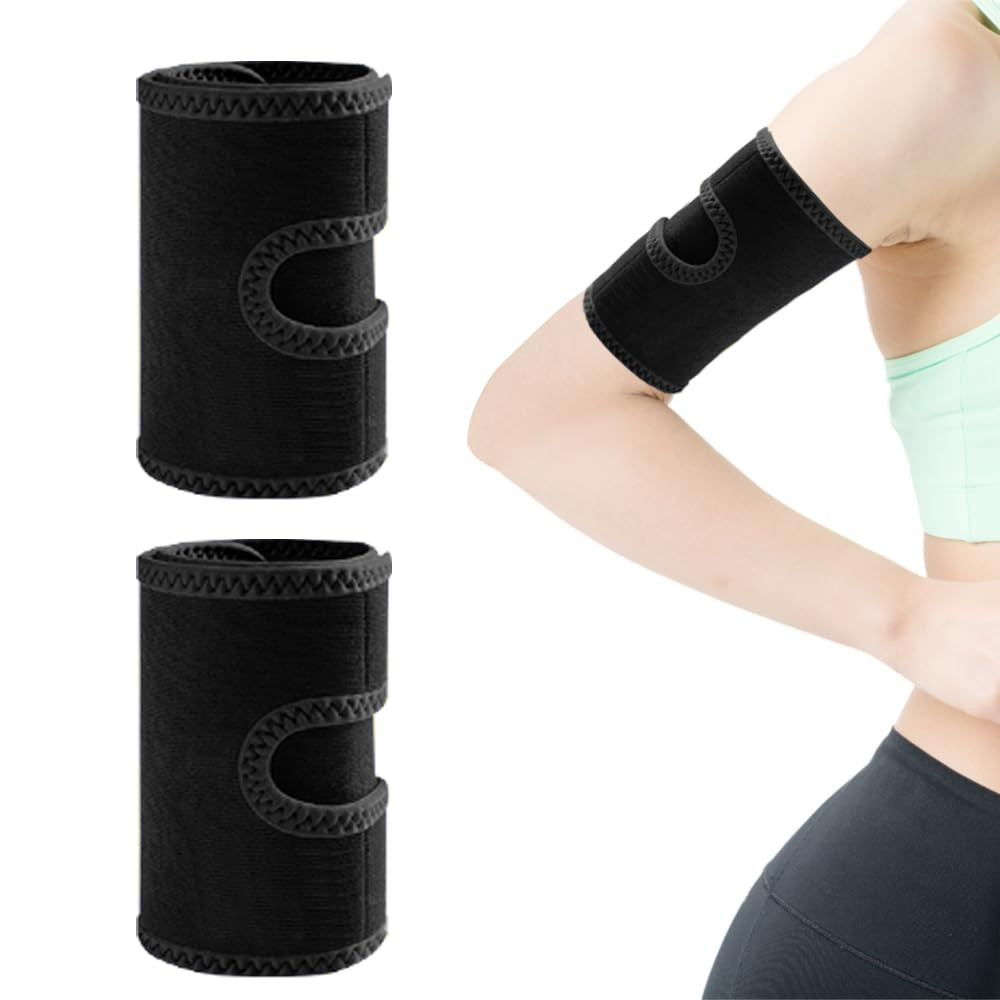 2PCS Arm Compression Sleeve Bicep Brace Tendonitis Support Upper Arm Band