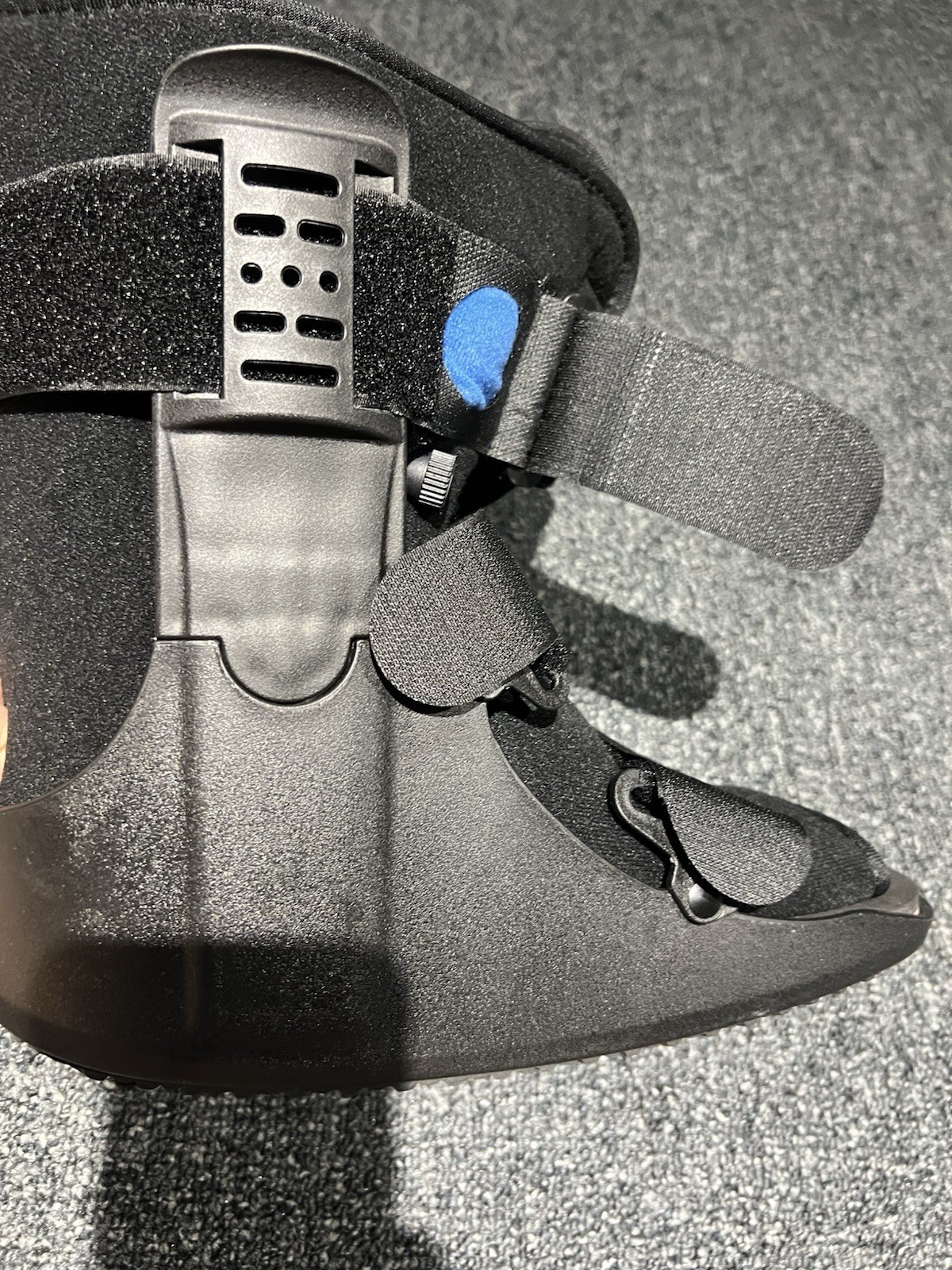 Adjustable CAM Walker Boot for Ankle/Foot/Leg Immobilization, Black Size M