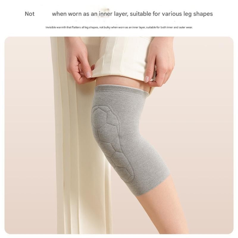 1 Pair Portable Knee Warmer Suitable for Cold Weather Sports Outdoor Activity