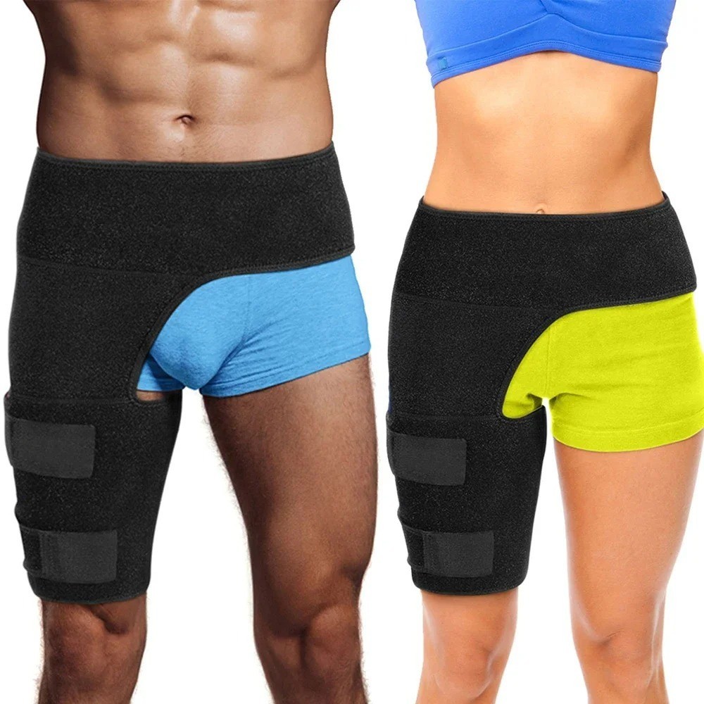 Hip Brace Compression Groin Support Wrap for Sciatica Pain Relief Thigh Recovery