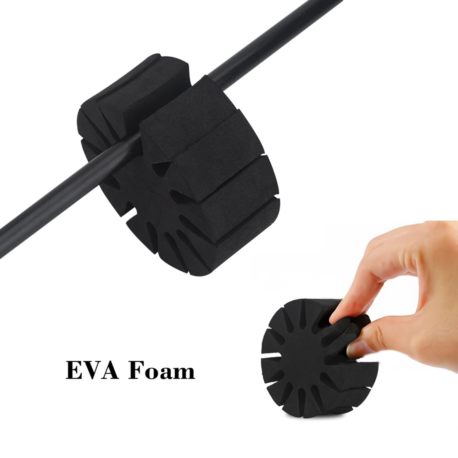 6 Pcs Durable EVA Foam Round Rack Separator Holder Outdoor Hunting Arc CX4