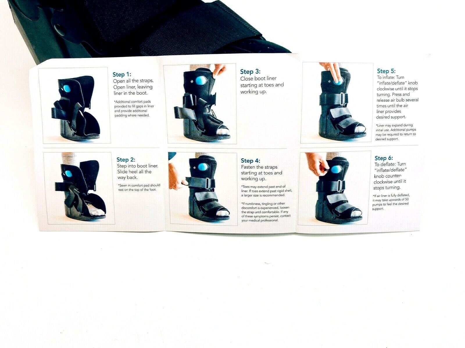 United Ortho Air Stabilizer for Ankle Size Small