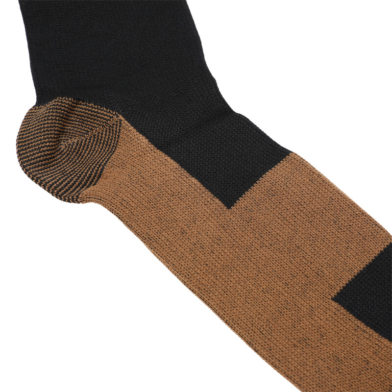 6 Pairs Copper Compression Socks 20-30mmHg Graduated Support Mens Womens S-XXL