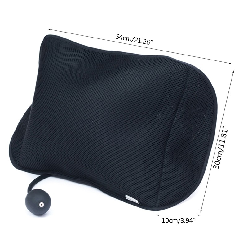 Adjustable Lumbar Support Pillow for Office Chair/Car Back Support Cushion