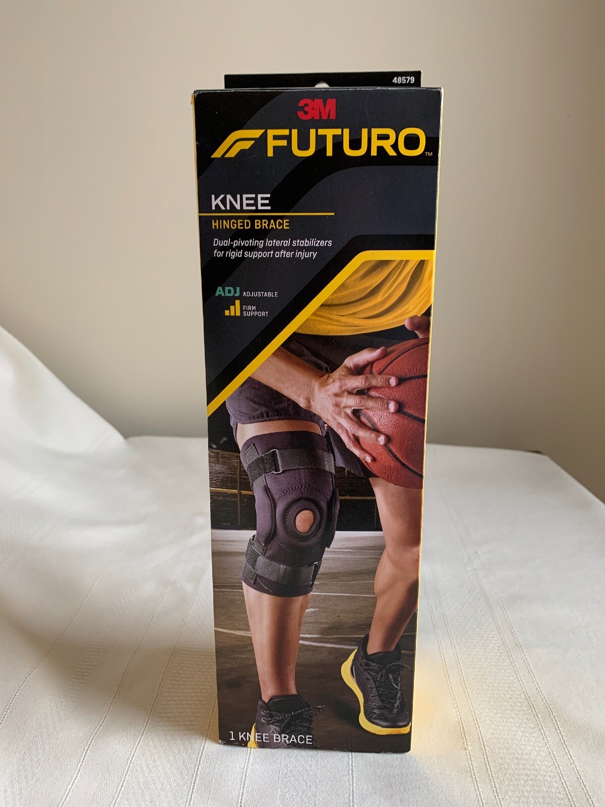 Futuro Adjustable Firm Support Hinged Knee Brace #48579 New In box