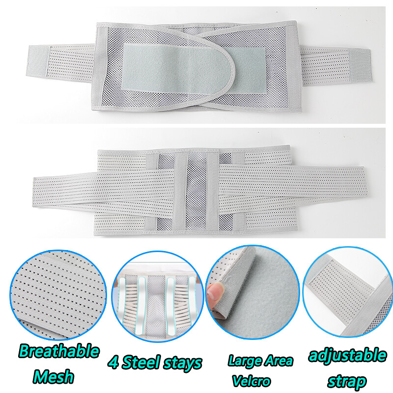 Umbilical Navel Hernia Belt for Men & Women Abdominal Support Binder Back Brace
