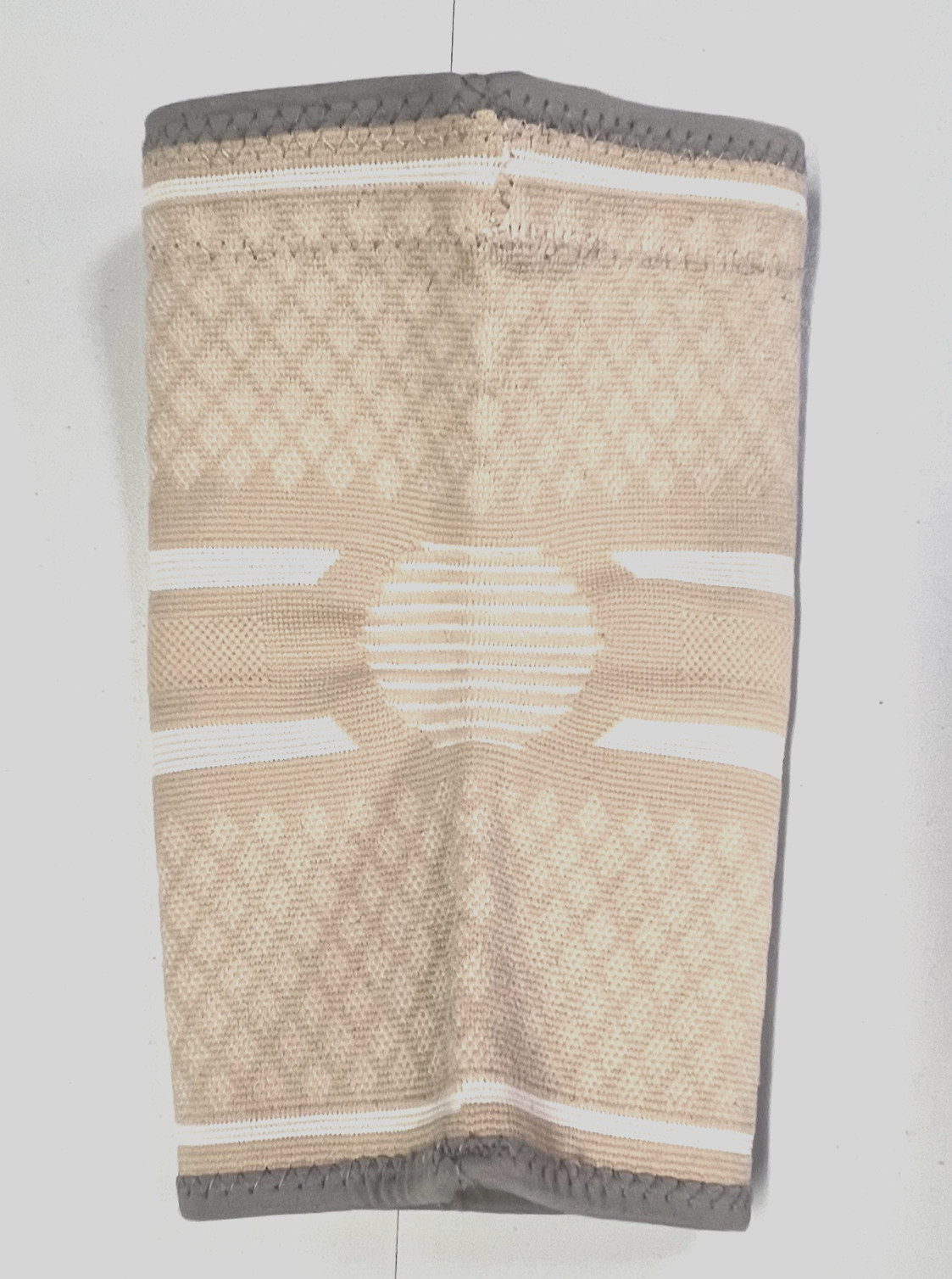 Modvel Knee Sleeve Brace Compression Support Pair 2 PCS (1 New) Size Medium Nude