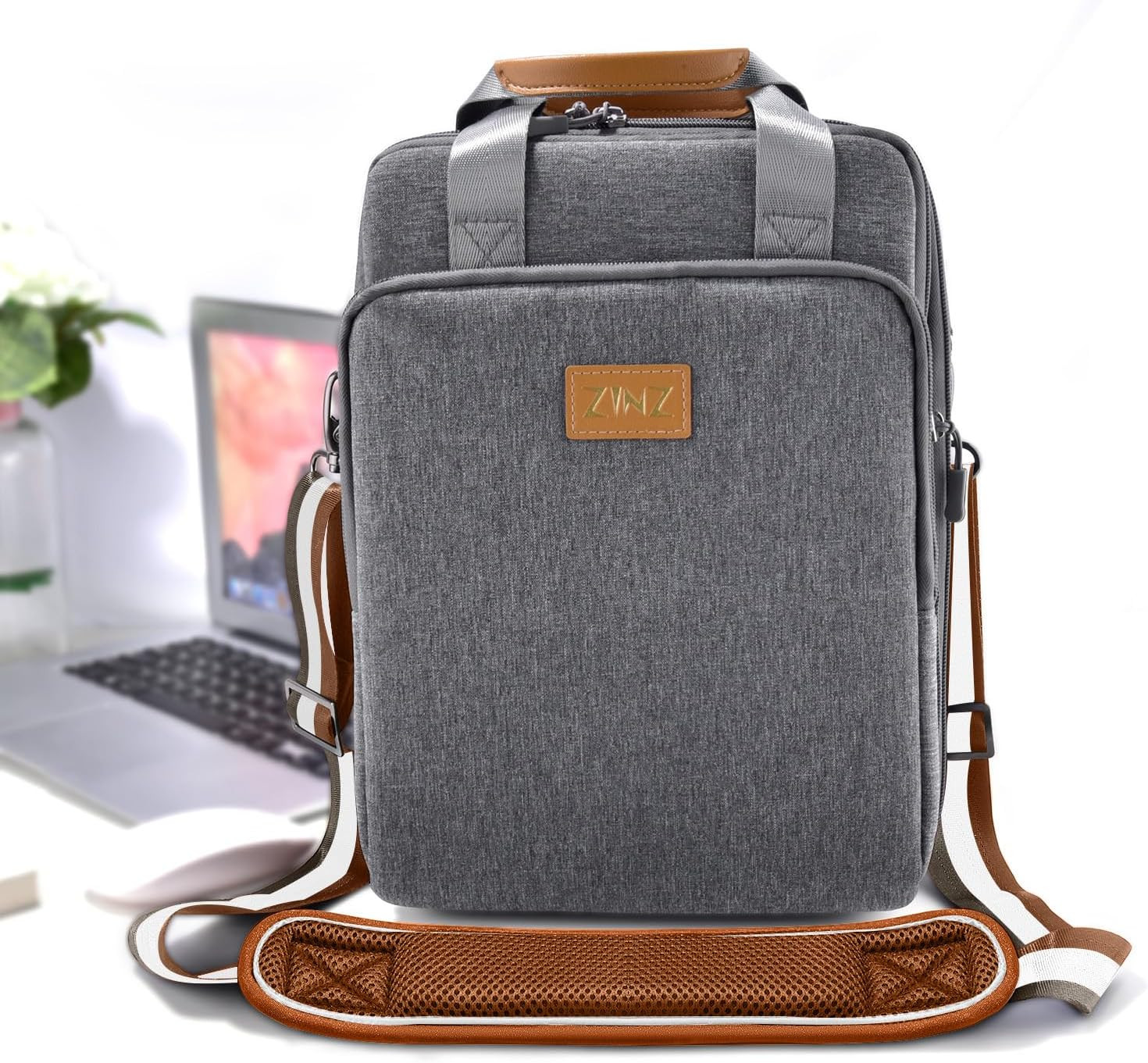 79 inch Shoulder Strap, Extra-thick Fixed Cushion Pad and Dual Clasps Universal