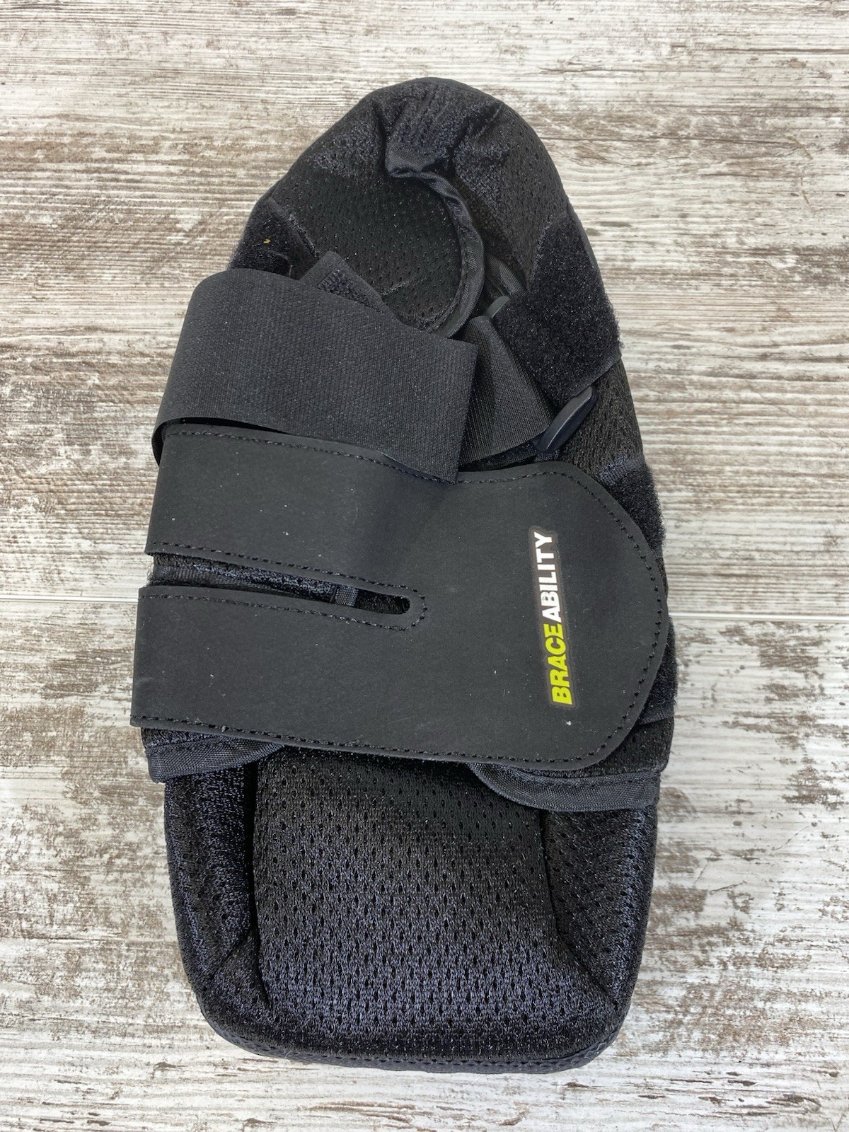 BraceAbility Closed Toe Medical Walking Shoe Fracture Boot Post Op Foot Brace S