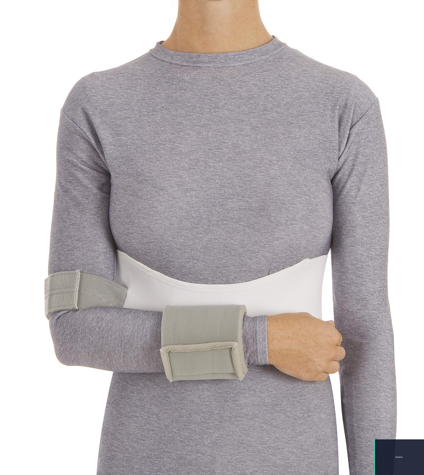 Women’s Elastic Shoulder Immobilizer Small Size White Foam Wrist Pad