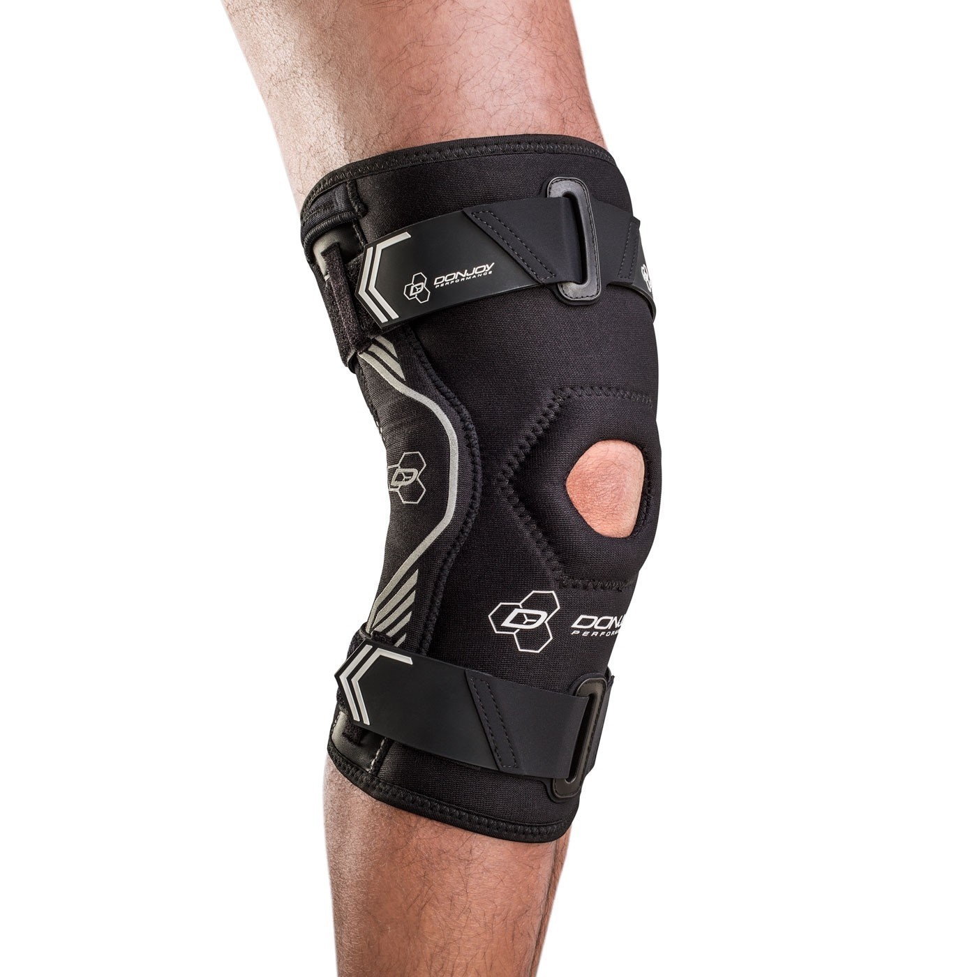 DonJoy Performance Bionic Drytex Knee Sleeve (Black, Large)