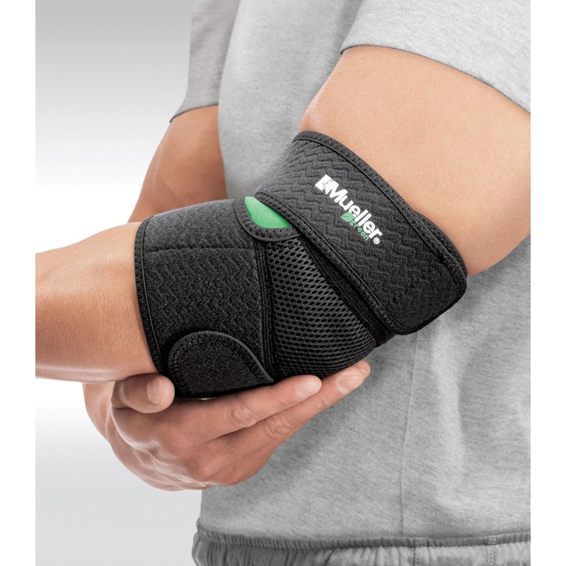Adjustable Elbow Support Compression Sleeve Antimicrobial Pain Relief Brace New