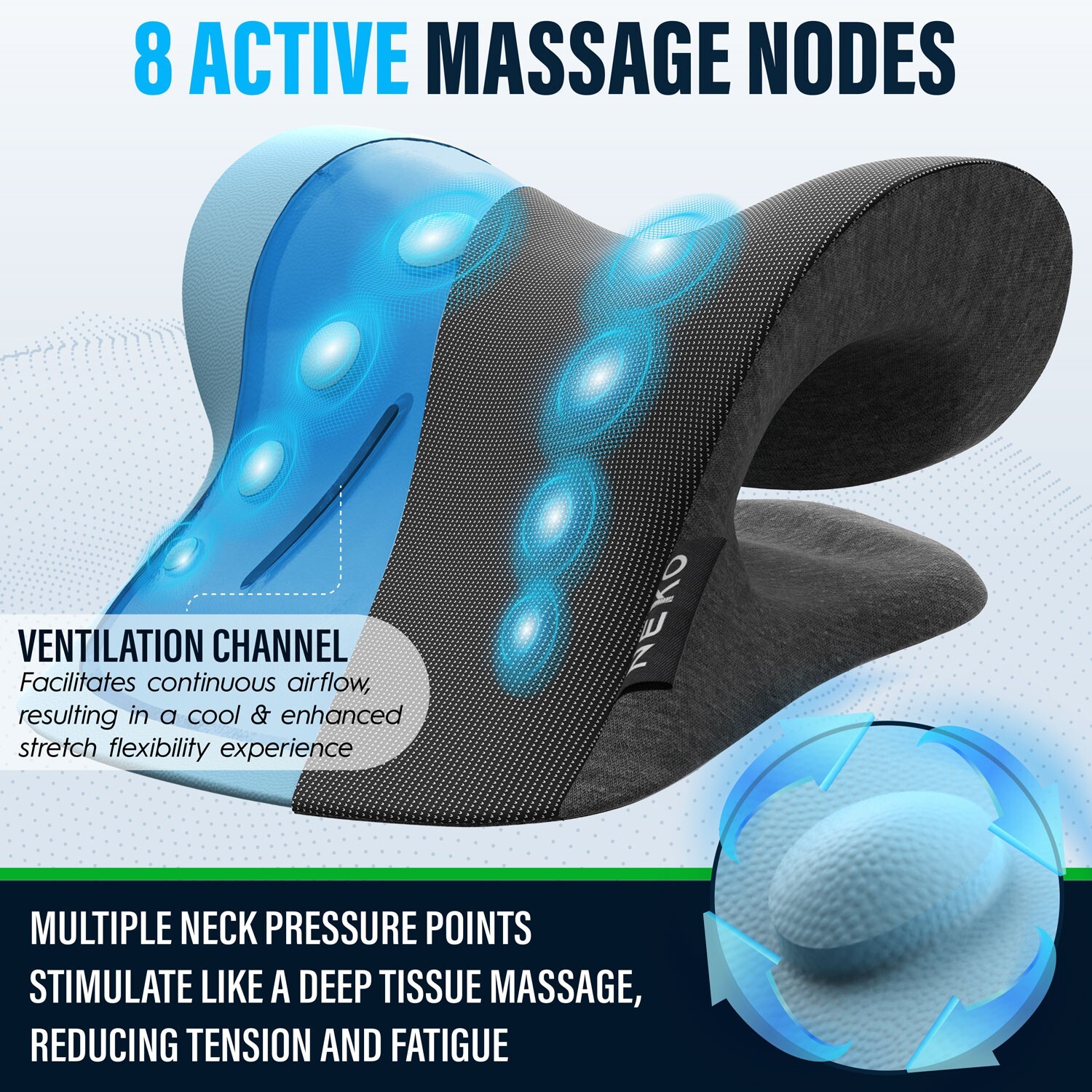 Neck Stretcher | Chiropractic Back & Shoulder Relaxer, Cervical Traction Device