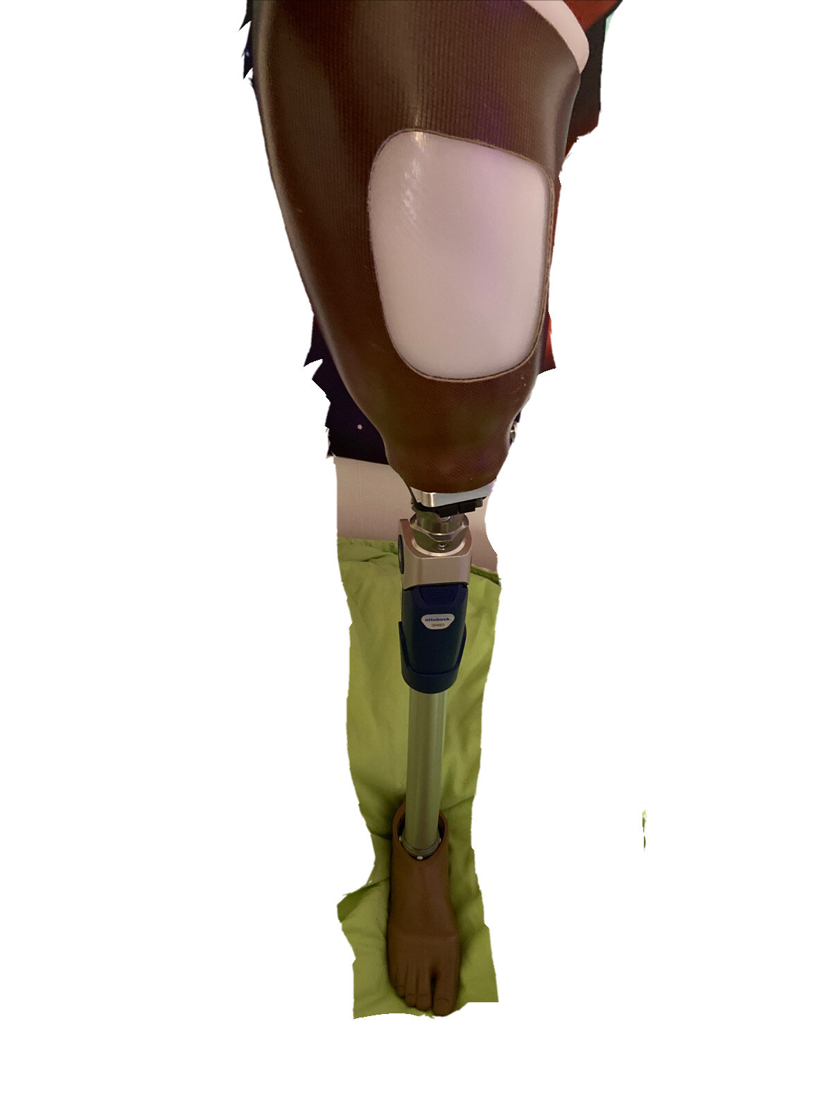 prosthetic leg above knee