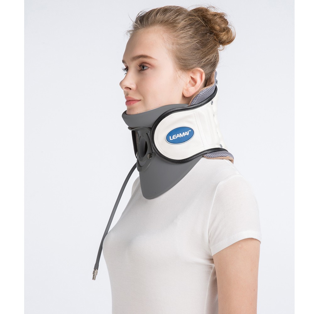 LEAMAI Inflatable Neck Cervical Traction Device Relief Neck And XWHG