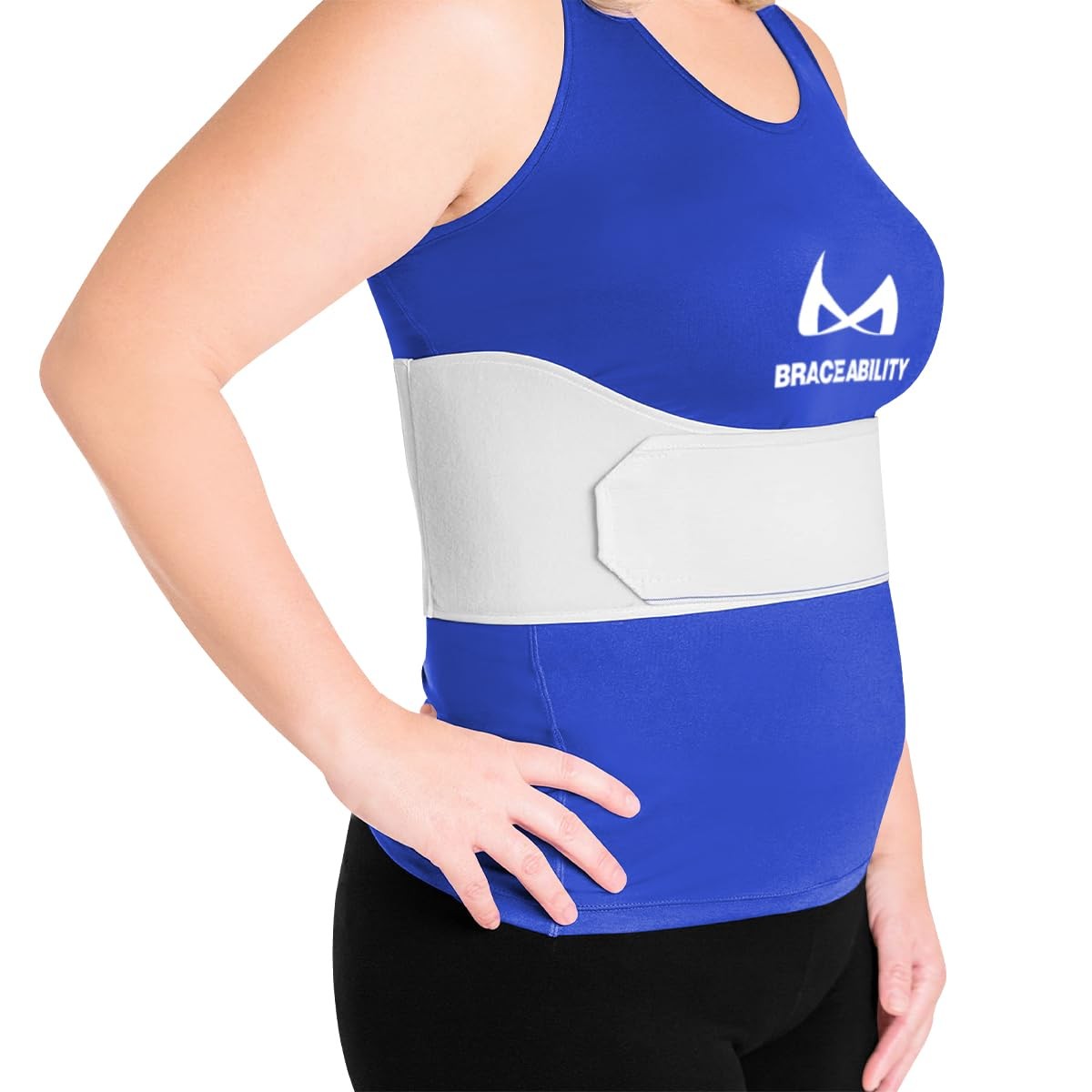 Rib Injury Binder Belt – Universal Brace for Women, Broken, Fractured, or Cra…