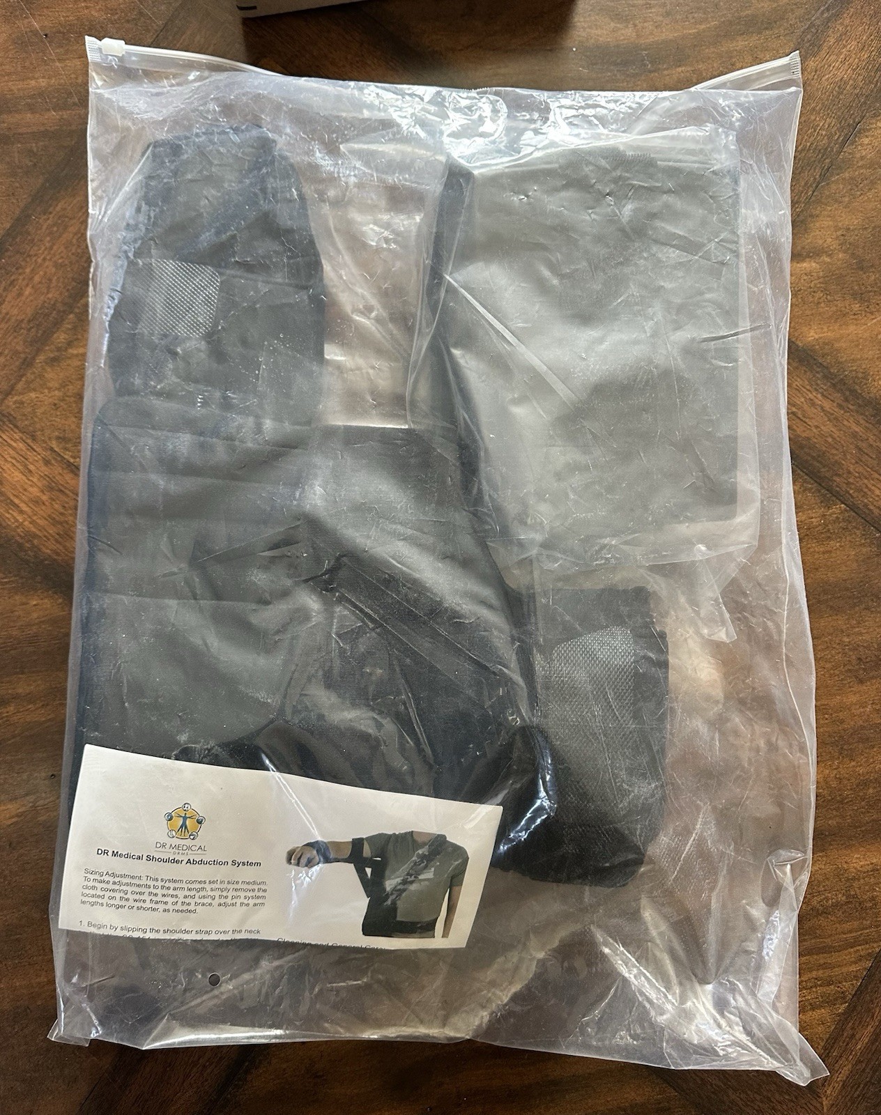 NEW Dr Medical Shoulder/arm Abduction System SS-154 Universal Brace Black Sling