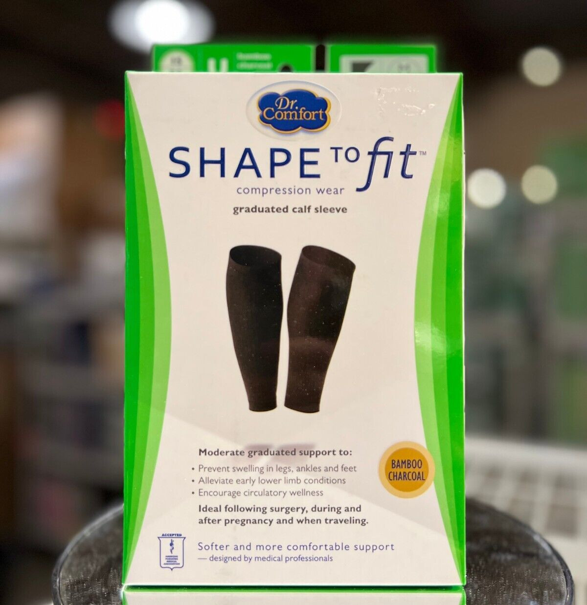 Dr. Comfort 15-20 mmHg Unisex Calf Sleeves -Sizes Available -Moderate Graduated