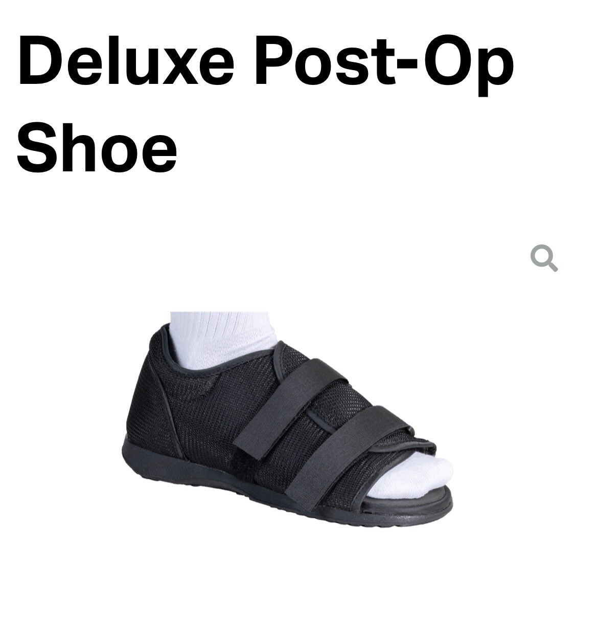BREG Deluxe Post-op Shoe