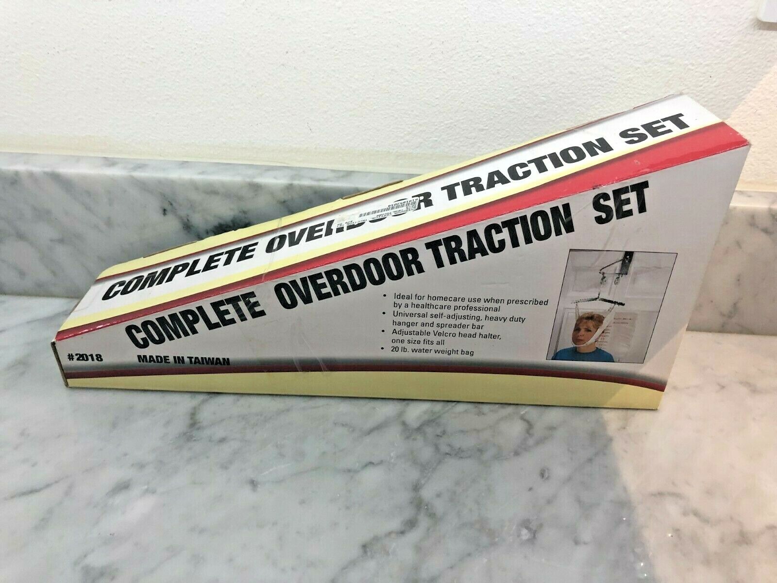 Over Door Cervical Traction Kit Neck Head Shoulder Pain Relief Complete Set