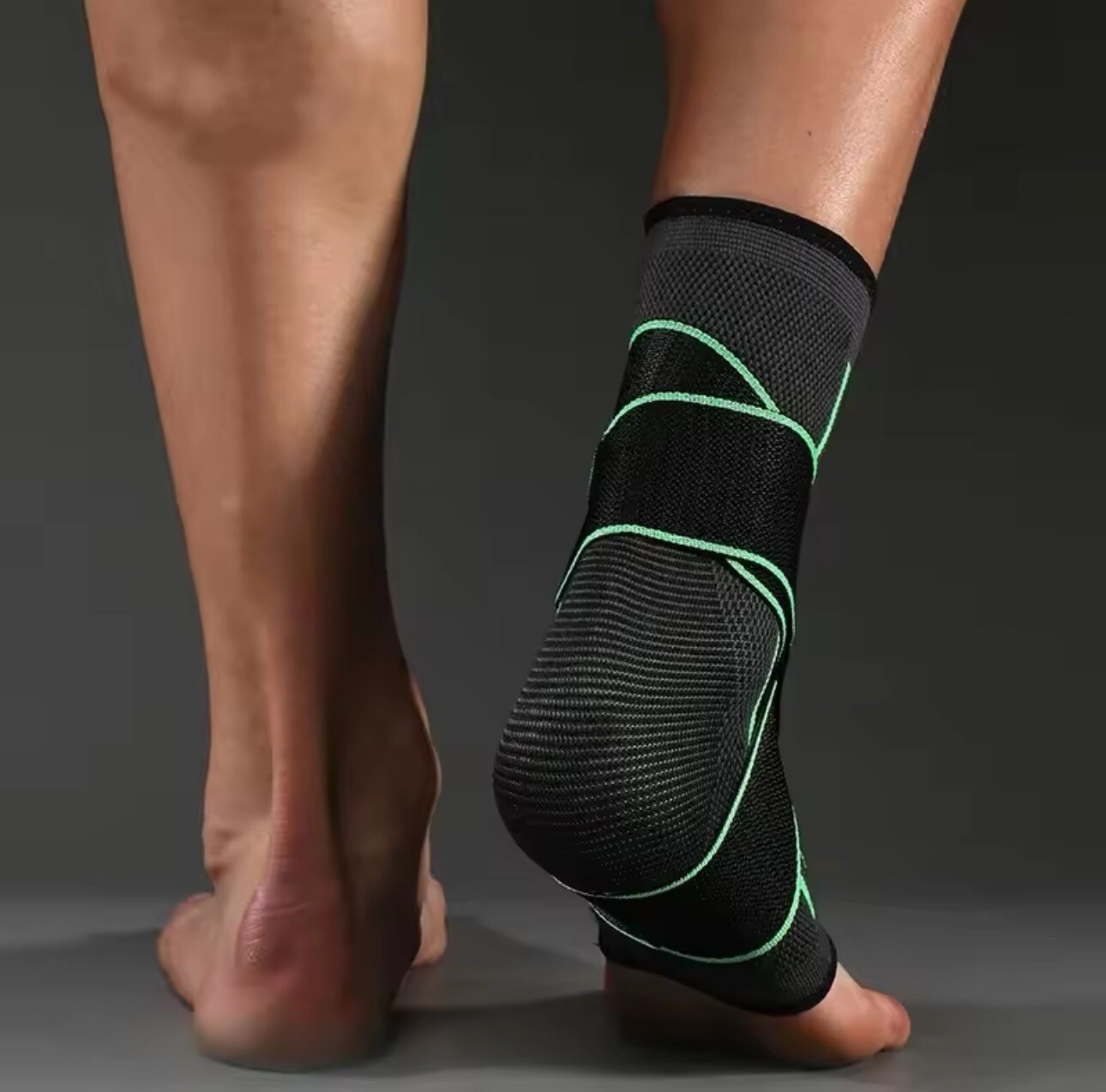 Ankle Brace Support Compression Sleeve Plantar Stabilizer Pain Relief Foot Wrap