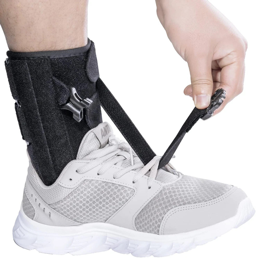 Foot Drop Brace for Walking Lifting Shoes, Drop Foot AFO Brace Help Raise Shoes,