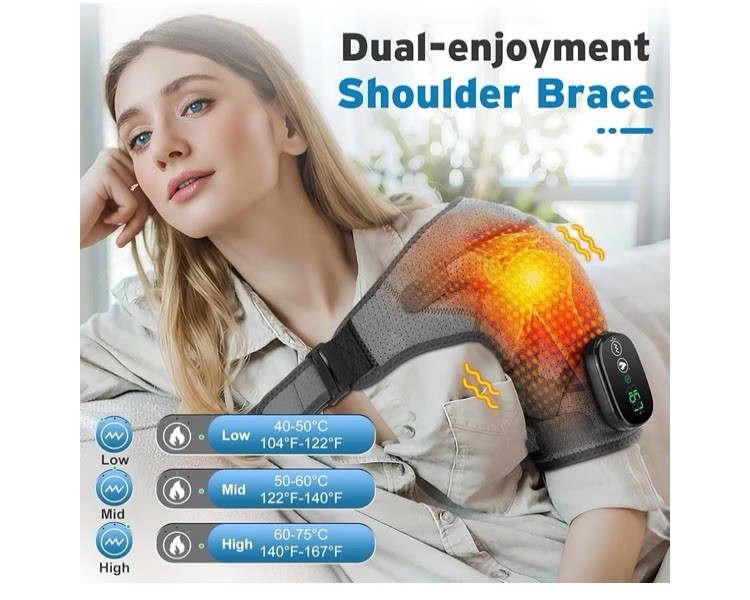 Cordless Heated Shoulder Brace