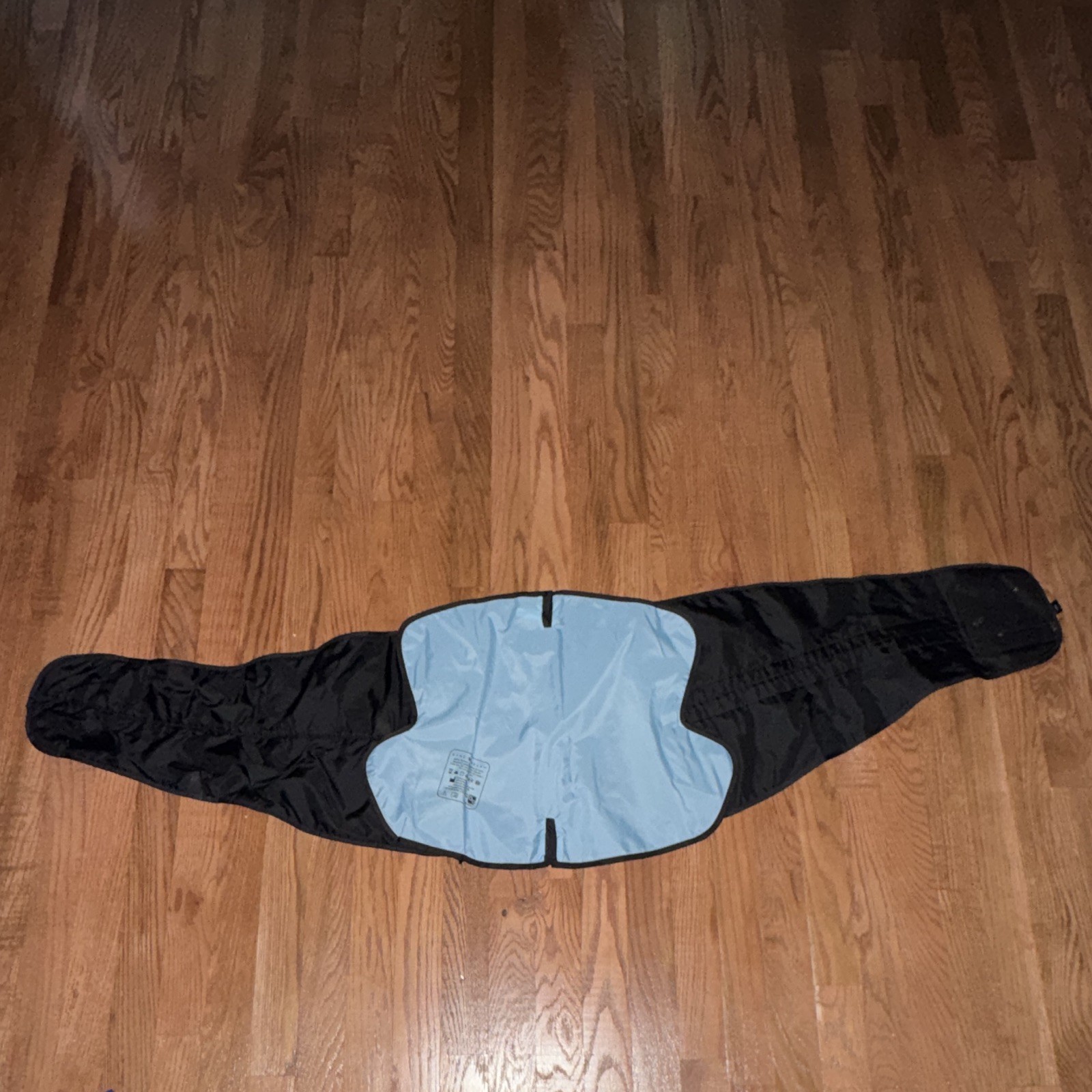 Game Ready Adjustable Compression Back/Waist Brace Size L Black/Blue