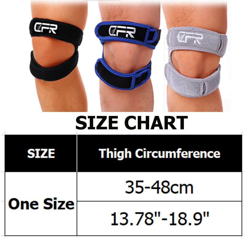 Knee Brace Support Patella Stabilizer Strap Pain Relief Arthritis Running Tendon