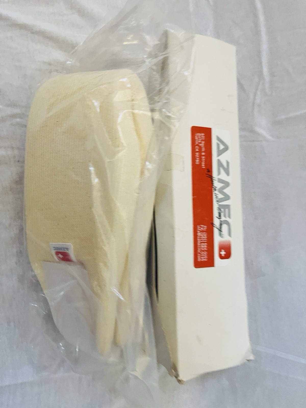 Azmec Foam Neck Brace Adjustable Size Small Made In USA Brand New
