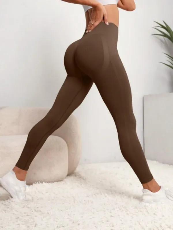 Women Gym Seamless Leggings Yoga Sports Pant Stretchy High Waist Fitness Sports