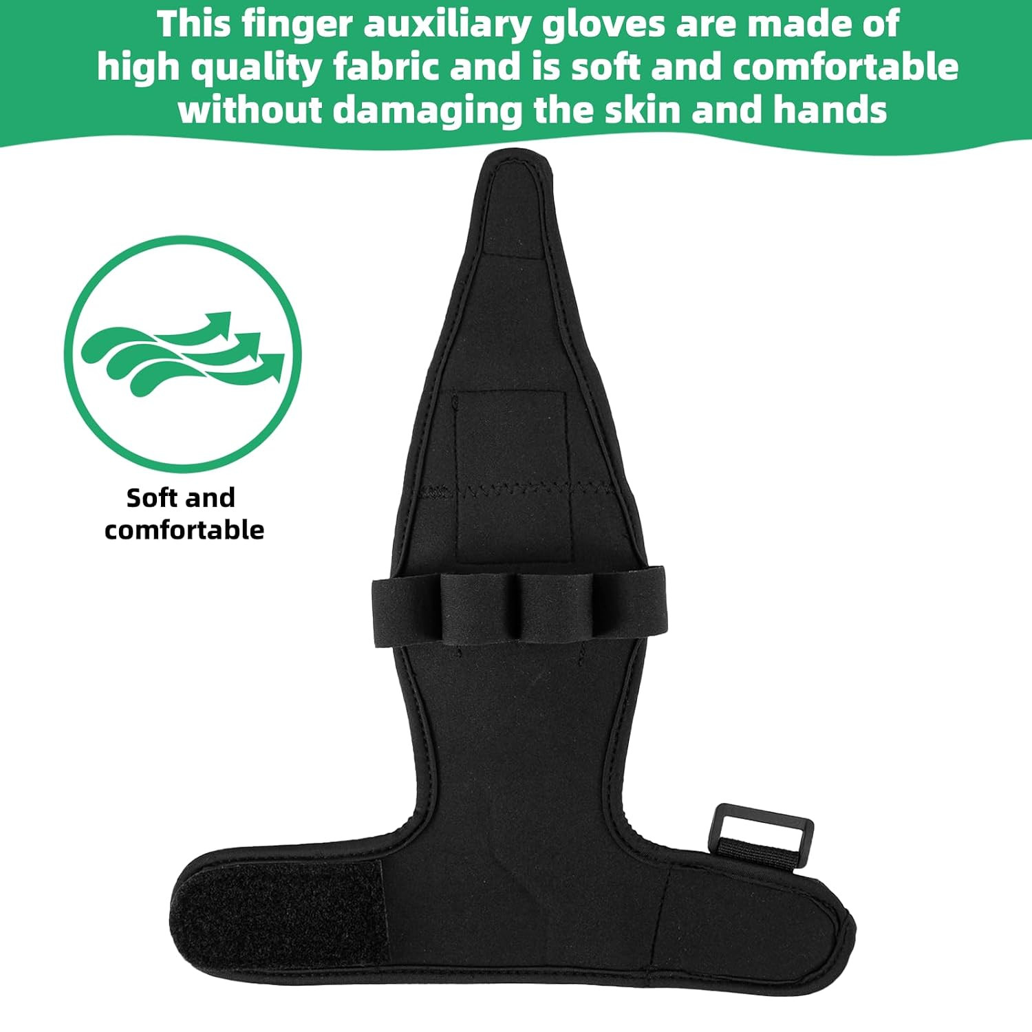 Stroke Hand Rehabilitation Glove, Finger Splint for Anti-Spasticity Training to