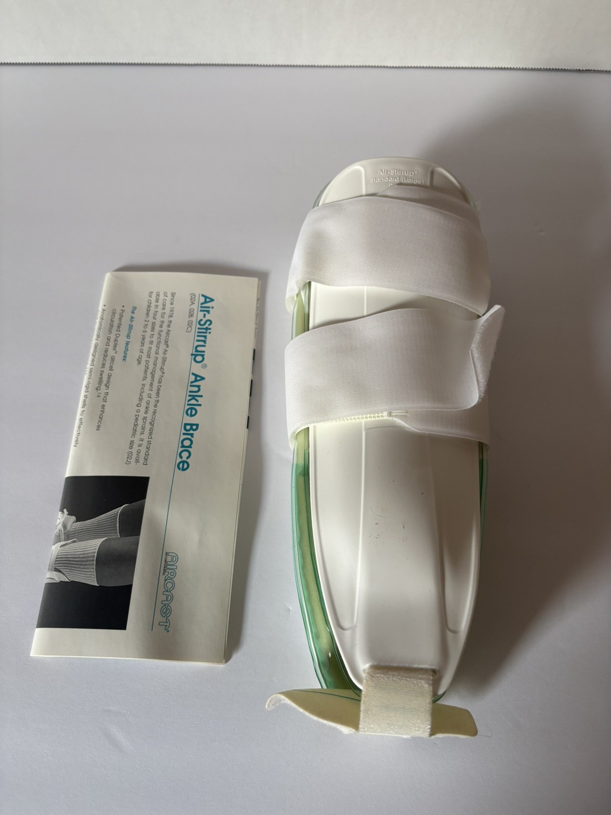 Aircast Air-Stirrup Ankle Support Brace, Right Foot- Large 02AR/NOS