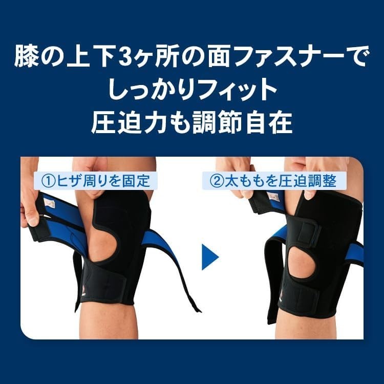 ZAMST EK-5 Knee Supporter Middle Support【S/M/L/LL/3L】For both left and right New