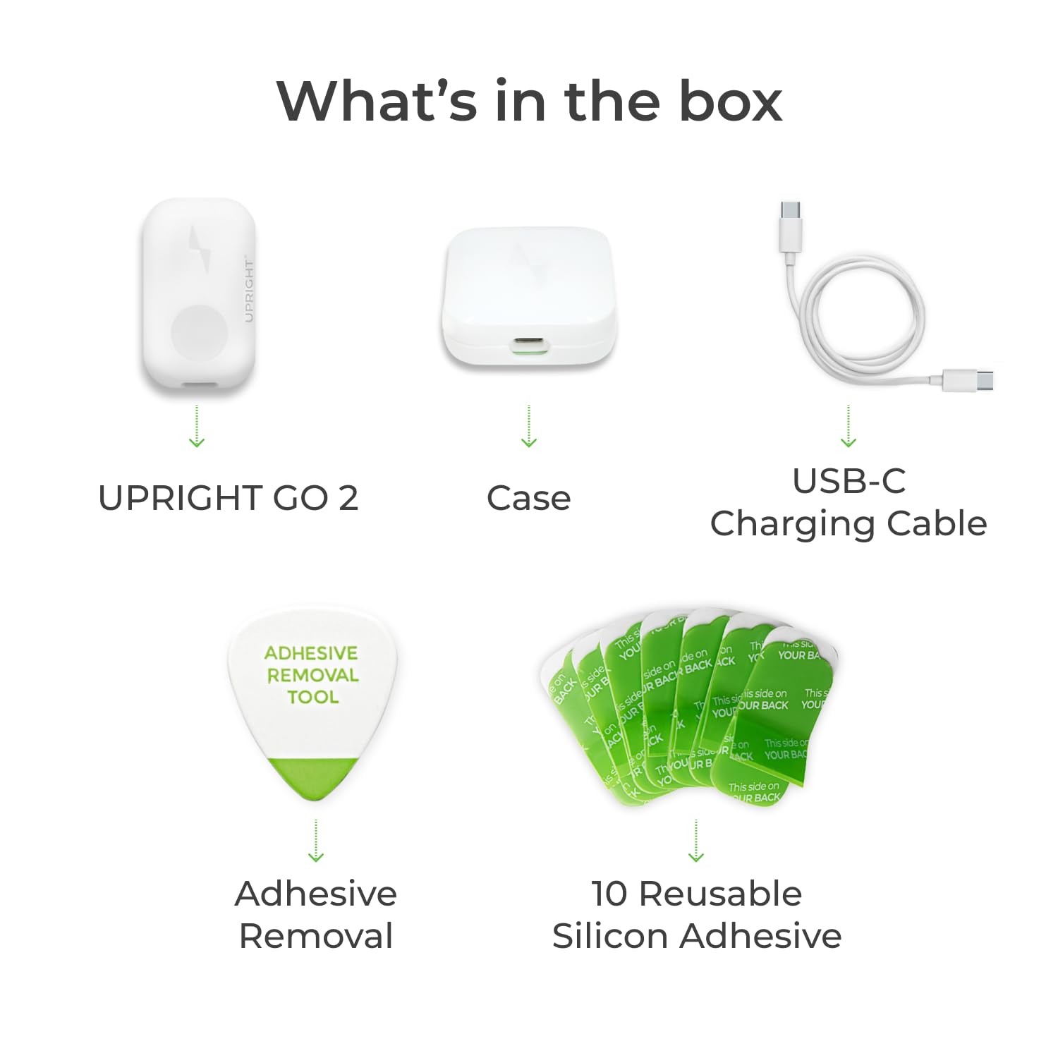 Upright GO 2 Premium | Posture Corrector Trainer & 1 Count (Pack of 1)