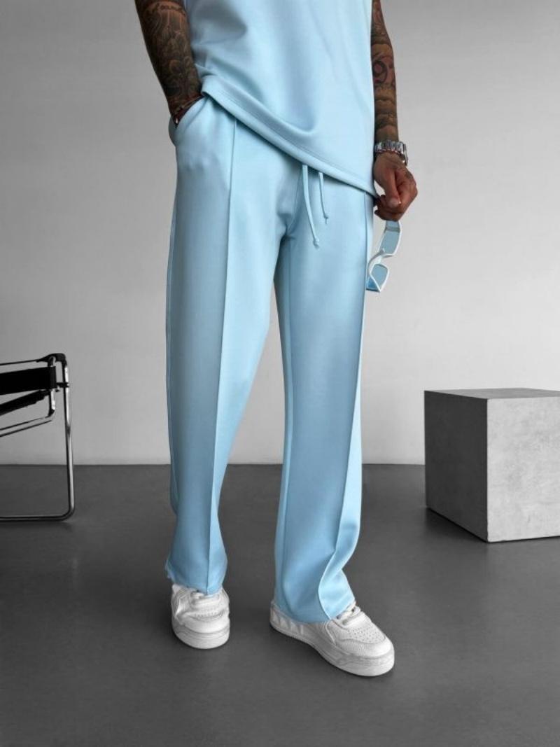 Pantalones Deportivos Largos Para Hombres Chándal De Correr Culturismo Moda Gym
