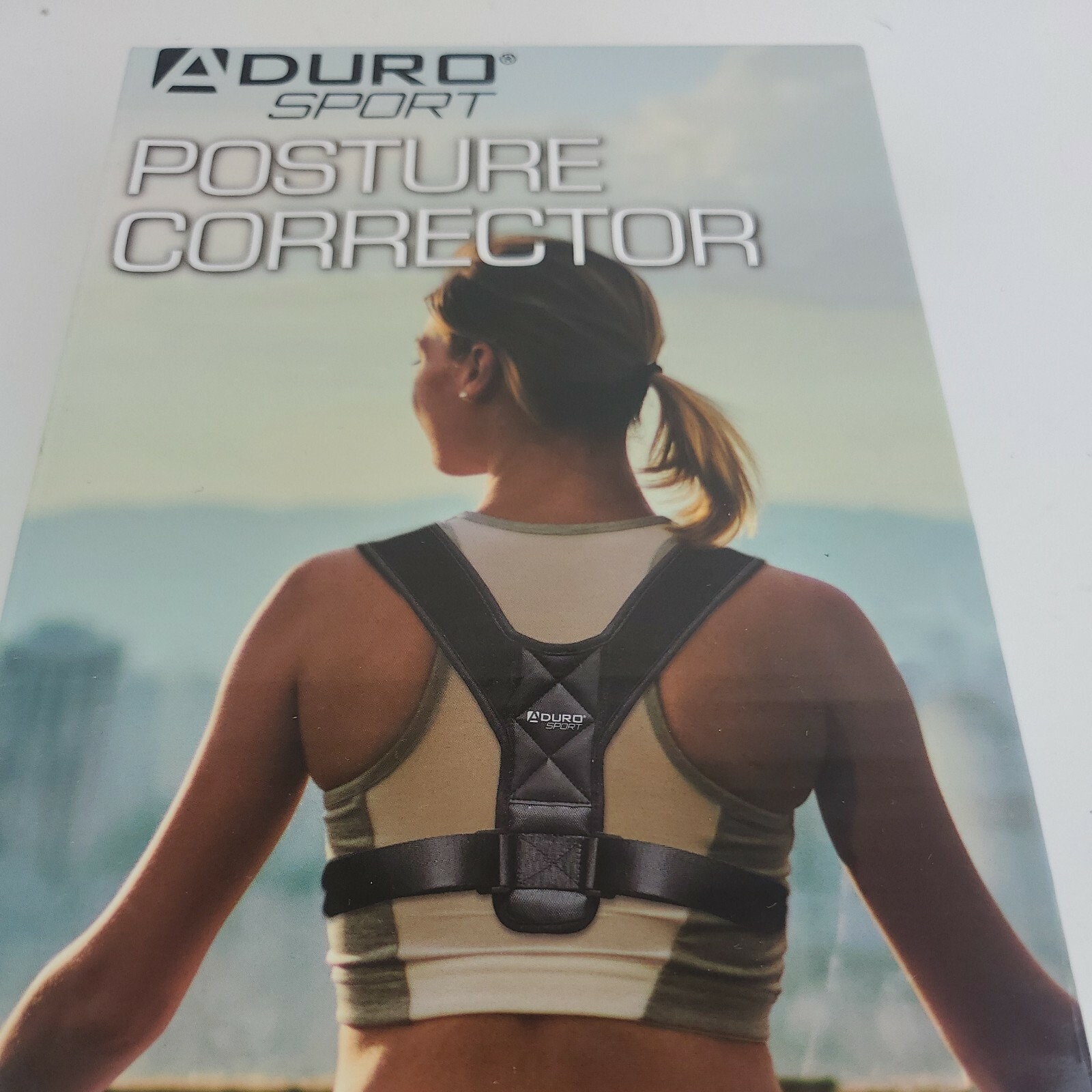 Aduro Sport Posture Corrector The Original. One Size Fits Most. Color Black