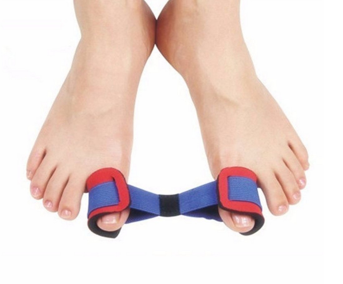 Toe Separator Elastic Belt Bunion Valgus Recovery Training Stretcher Align Toes