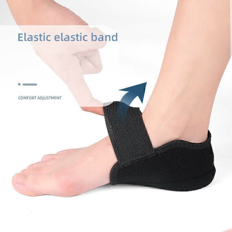 Increase Back Pad Foot Pain Relieve Heel Sleeve Plantar Wrap Arch Support