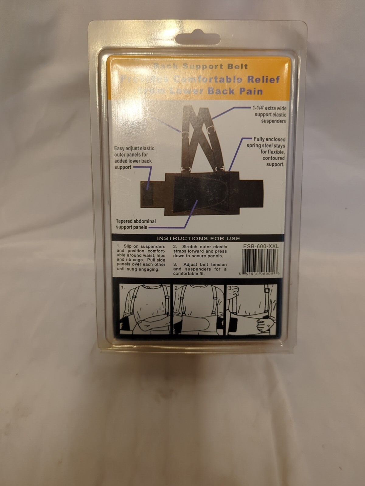 Proline Back Support Belt XX Large 116