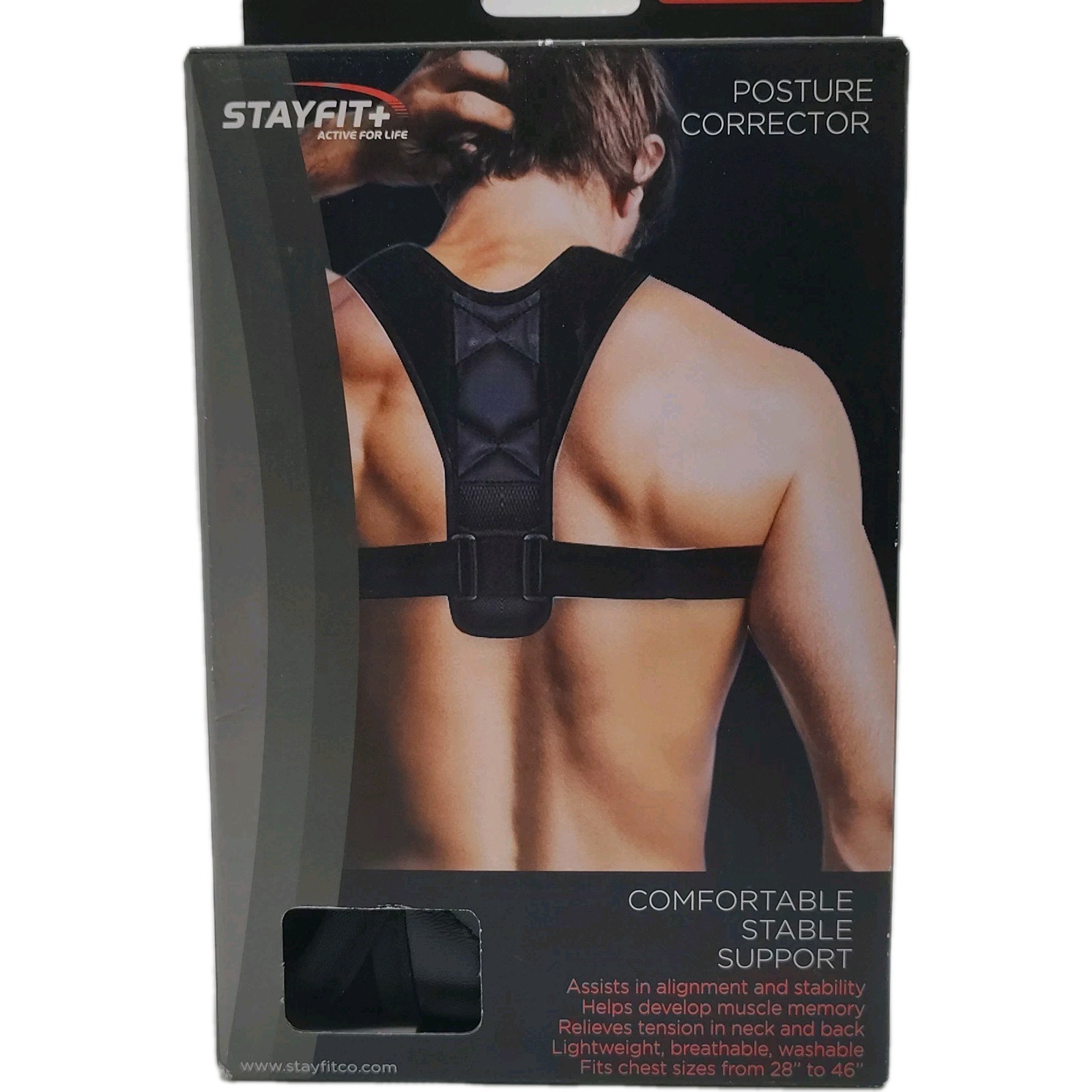 Posture Corrector Upper Back Chest Brace Adjustable Adult Back Support