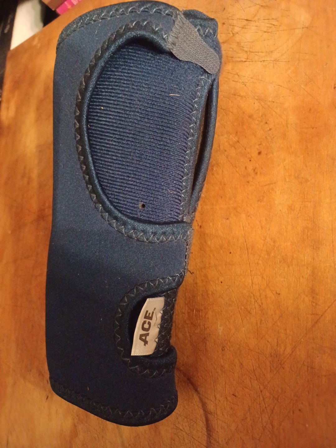 Ace Wrist Support Blue Left Hand