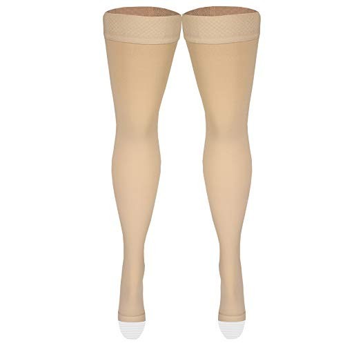 Compression Stockings for Circulation & Varicose Veins, 20-30 mmHg, Thigh Length