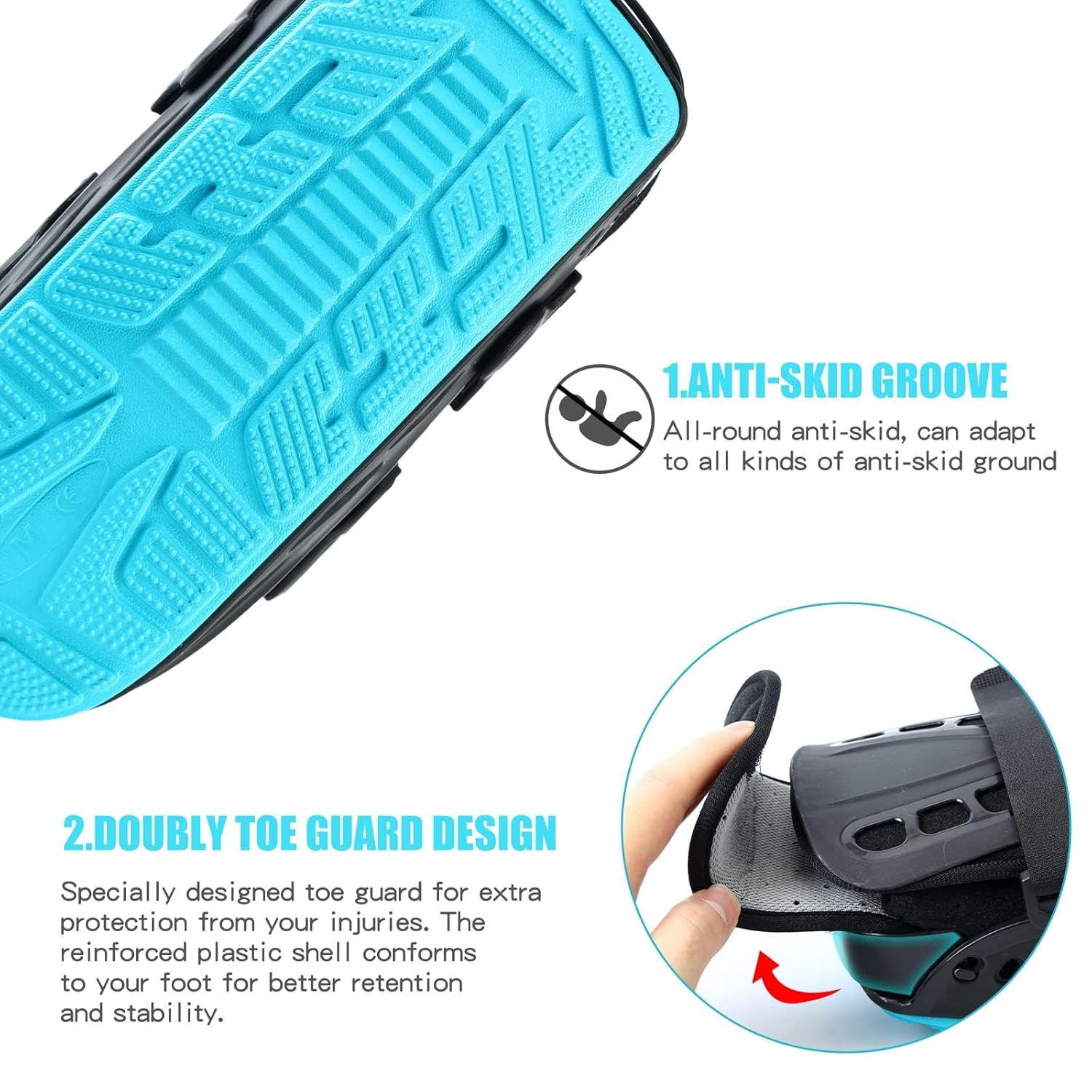 Inflatable Air Cam Walker Boot for Ankle Sprains & Foot Pain Recovery (XL)